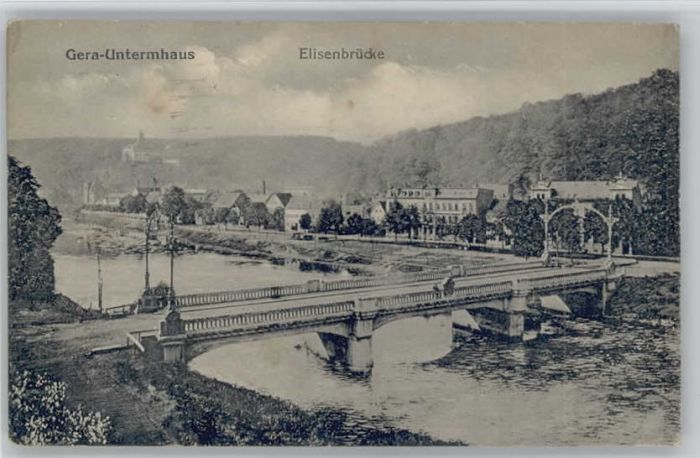 Gera Elisenbrücke Untermhaus