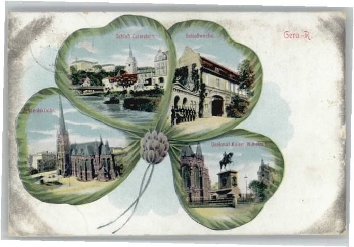 Gera Kleeblatt Schloss Osterstein Schlosswac