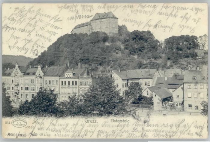 Greiz Thueringen Greiz Elstersteig