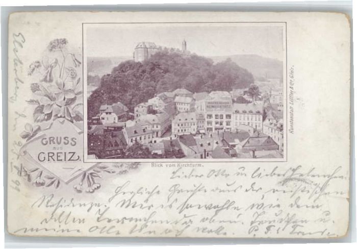 Greiz Thueringen Greiz