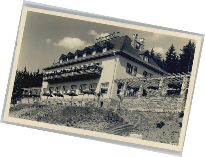 Saalburg Saale Gaststätte Fürstenhöhe x