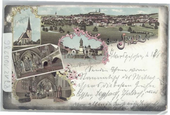 Schleiz Bergkirche Kaiser Wilhelm Denkmal