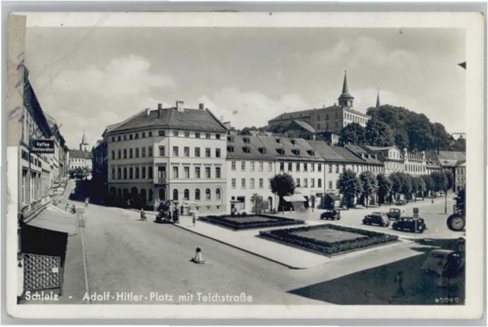 Schleiz A. H. Platz Teichstrasse