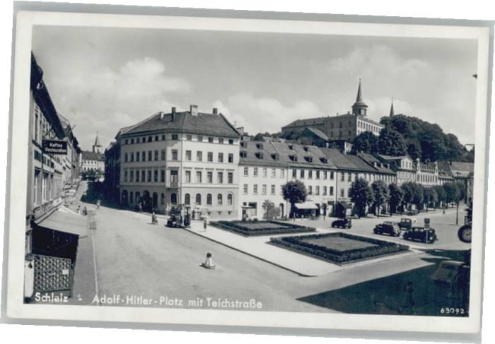 Schleiz A. H. Platz Teichstrasse