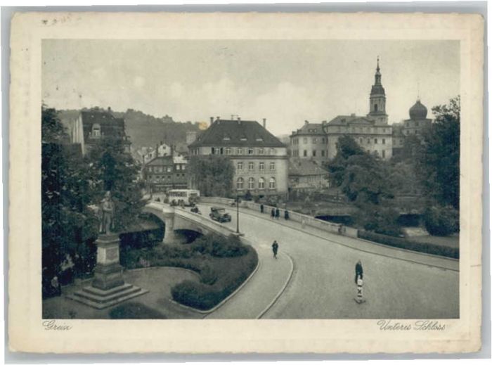 Greiz Thueringen Greiz Schloss