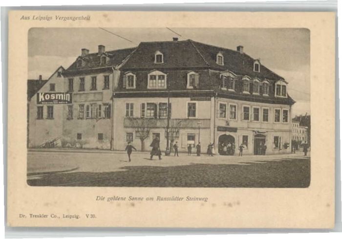 Leipzig Die Goldene Sonne Ramstädter Steinweg