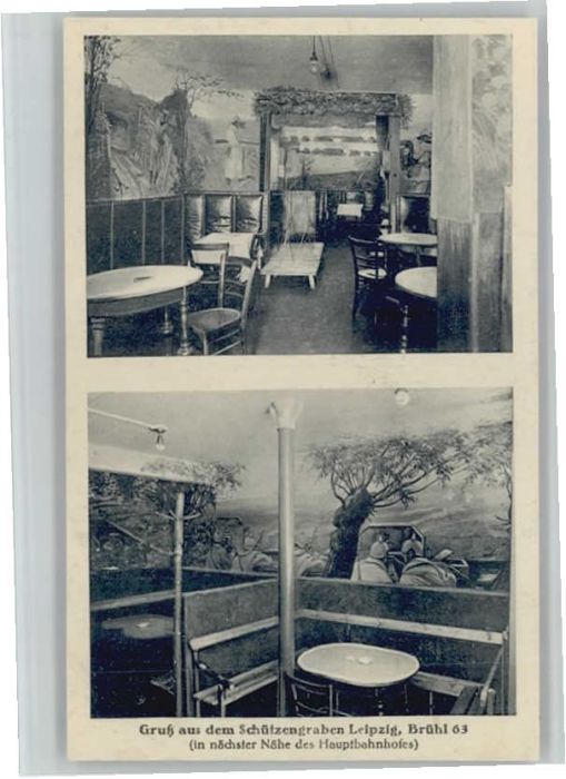 Leipzig Restaurant Schützengraben Brühl 63 *