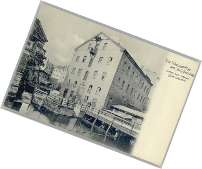 Leipzig Barfussmühle Fleischerplatz