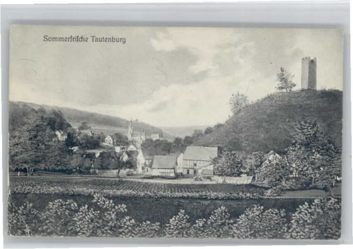 Tautenburg Turm Ruine Tautenburg