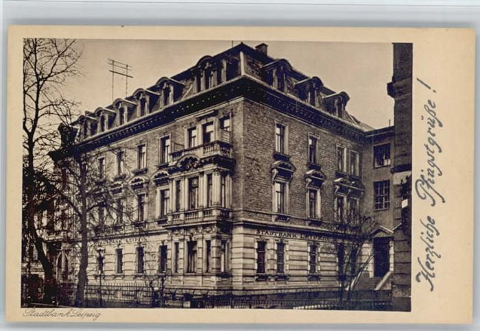 LEIPZIG Sachsen Stadtbank