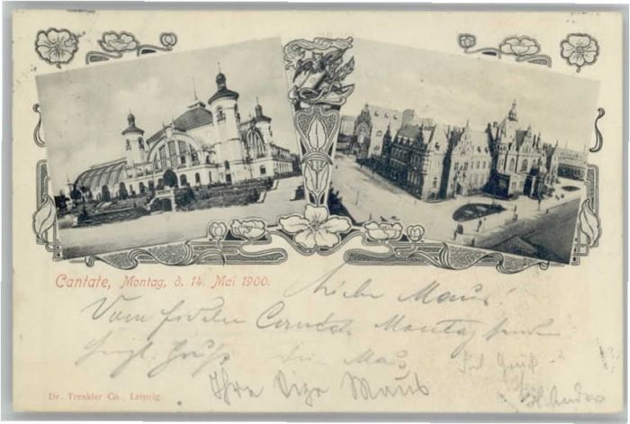 Leipzig [Stempelabschlag] Cantate