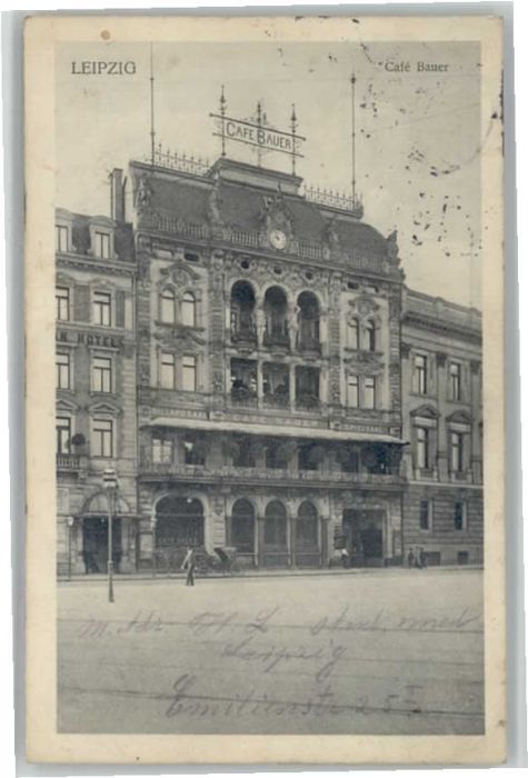 Leipzig Cafe Bauer