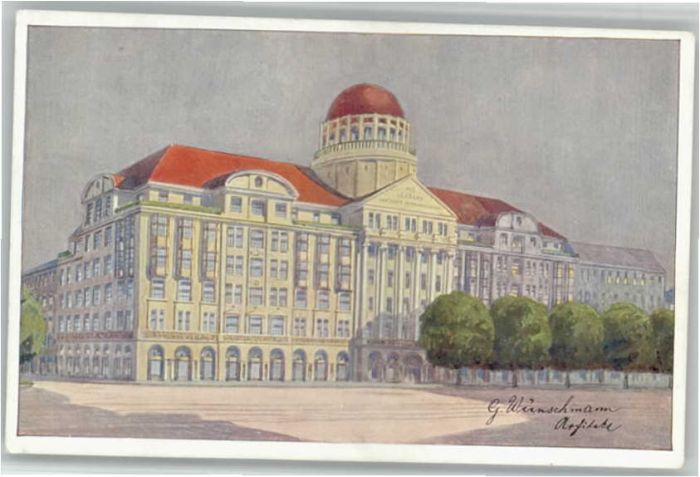 LEIPZIG Sachsen Verband deutscher Handlungsgehilfen Zeitzerstrasse