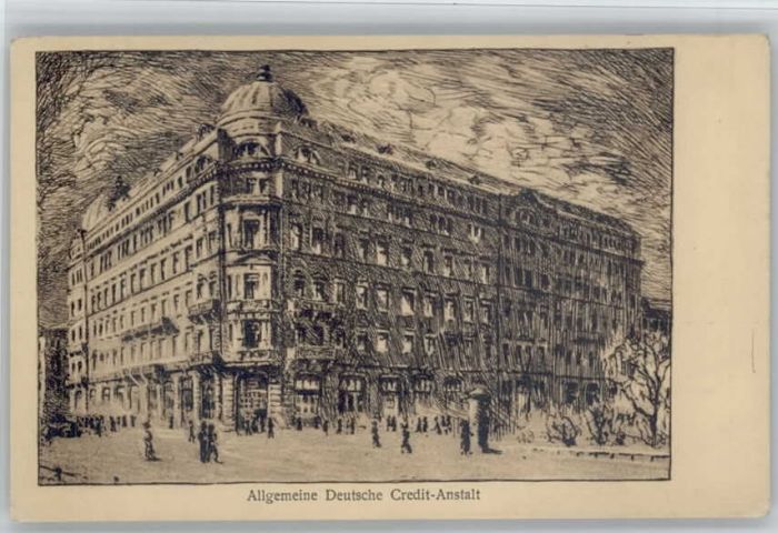 LEIPZIG Sachsen Allgemeine Deutsche Kredit-Anstalt