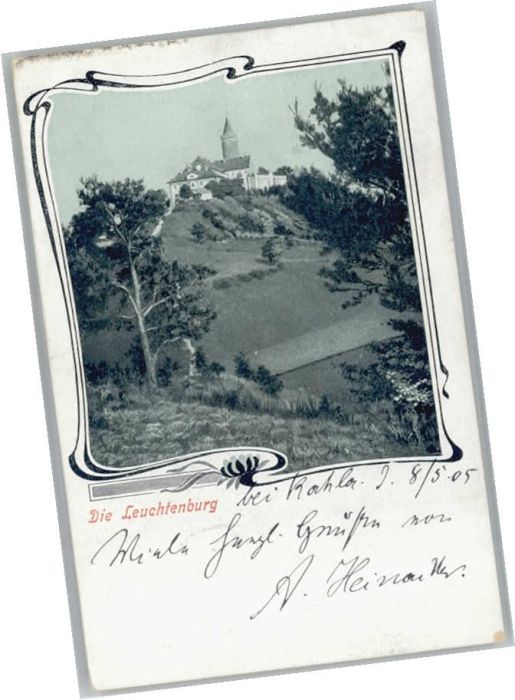 Kahla Thueringen euchtenburg
