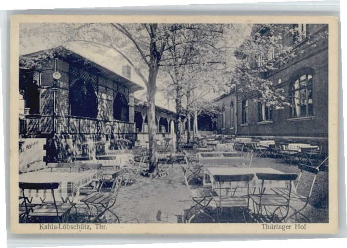 Kahla Thueringen obschütz Gasthof Thüringer Hof x