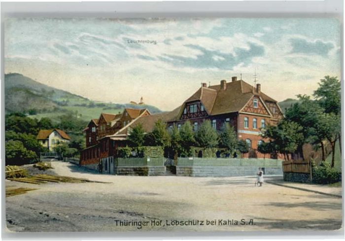 Kahla Thueringen obschütz Gasthof Thüringer Hof *