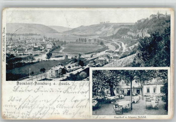 Dornburg Saale Dorndorf Gasthof zum blauen Schild
