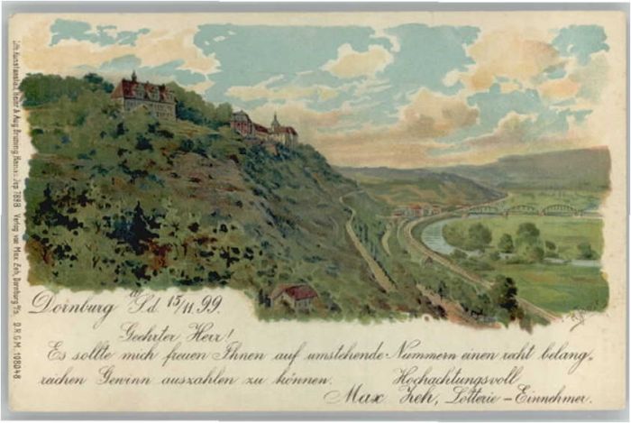 Dornburg Saale Lotterie-Gewinn