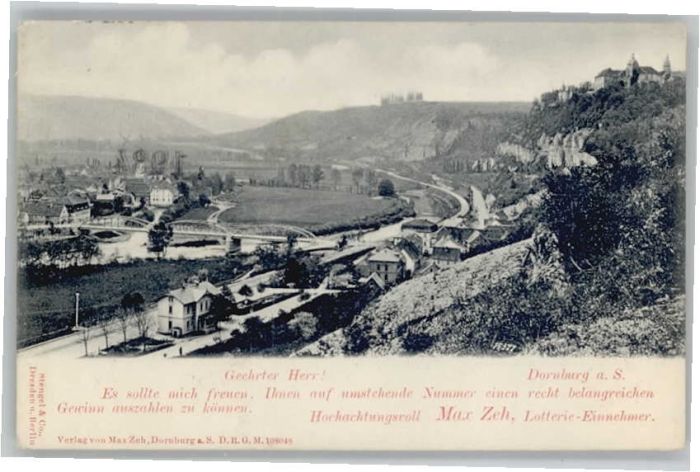 Dornburg Saale Lotterie-Gewinn