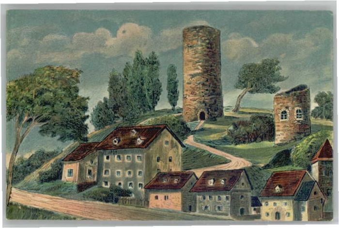 Bad Lobenstein Thueringen Burgruine