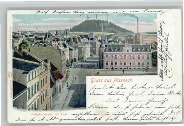 Poessneck ahnhofstrasse Post