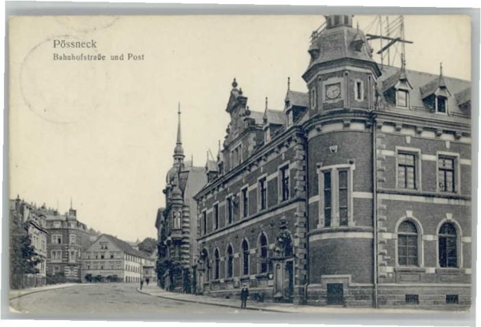 Poessneck ahnhofstrasse Post