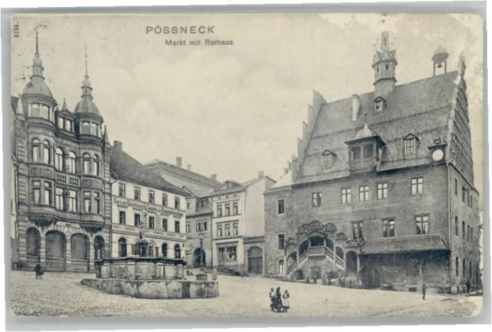 Poessneck arkt Rathaus