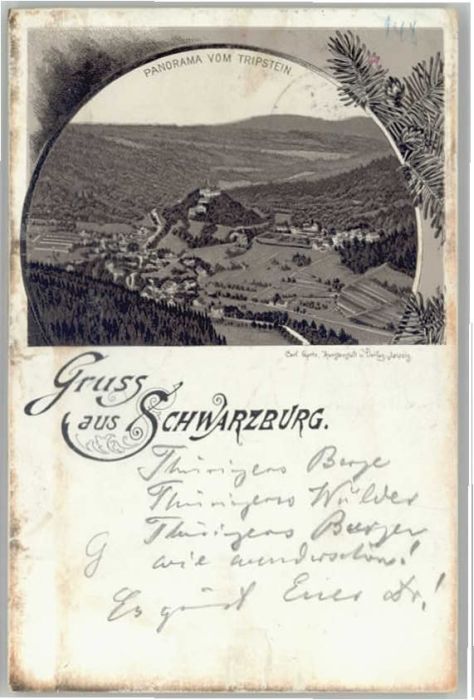 Schwarzburg Thueringer Wald Schwarzburg