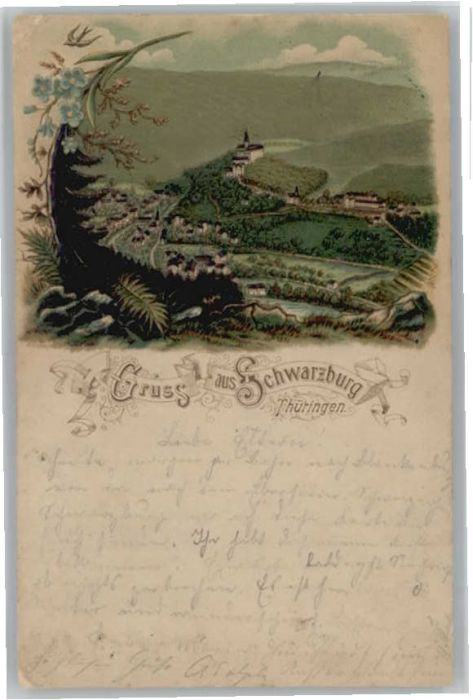 Schwarzburg Thueringer Wald Schwarzburg