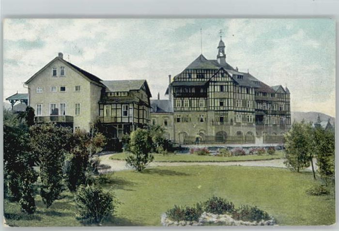 Schwarzburg Thueringer Wald Schwarzburg Weisser Hirsch