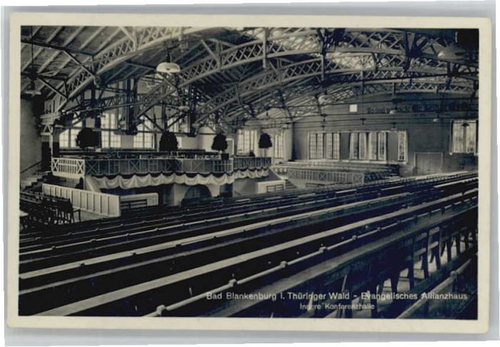 Bad Blankenburg Allianzhaus Konferenzhalle