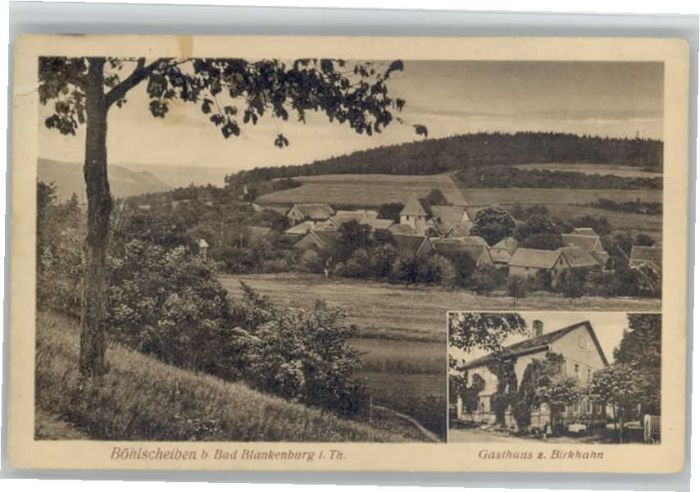 Boehlscheiben Gasthaus Birkhahn