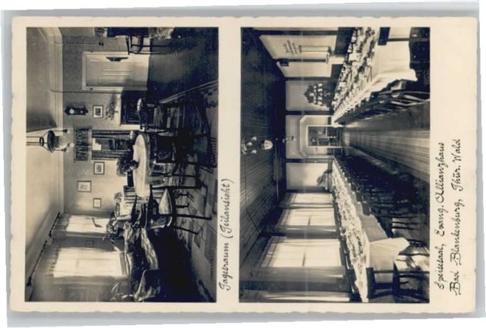 Bad Blankenburg Allianzhaus Tagesraum Speisesaal