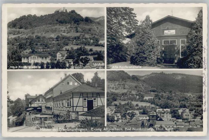 Bad Blankenburg Konferenzhalle Erholungsheim Allianzhau