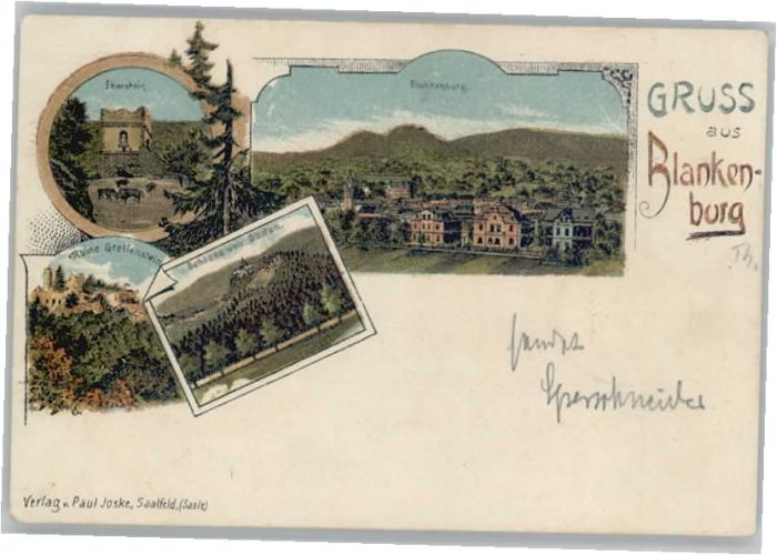 Bad Blankenburg Eberstein Ruine Greifenstein Schloss