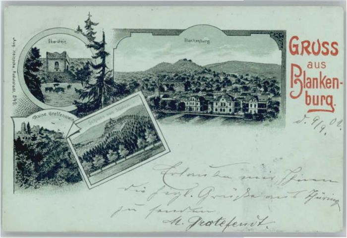 Bad Blankenburg Eberstein Ruine Greifenstein Schloss