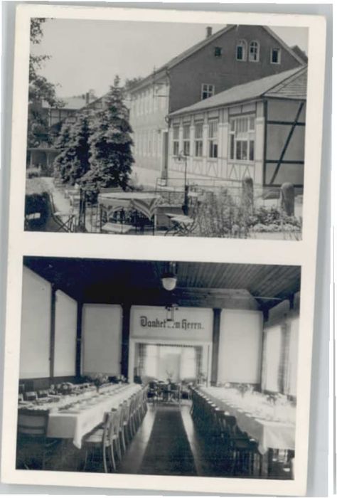 Bad Blankenburg Allianzhaus Speiseraum