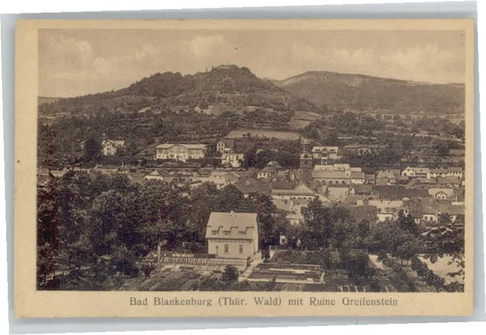 Bad Blankenburg Ruine Greifenstein