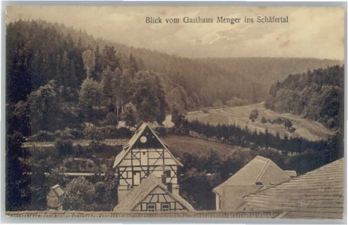 Paulinzella Gasthaus Menger