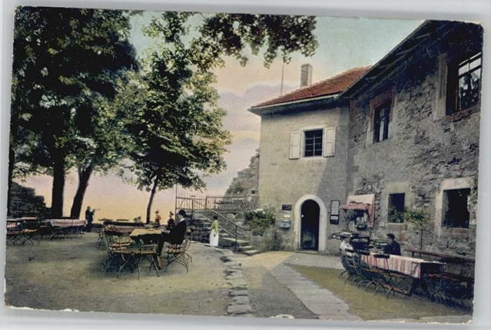 Bad Blankenburg Schwarzatal Ruine Greifenstein Burghof