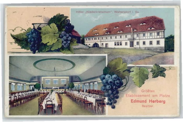 Waltersdorf Sachsen Waltersdorf  Meuselwitz Hotel Niederkre