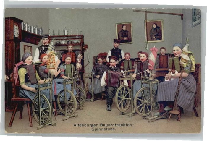 Altenburg Thueringen pinnstube Tracht