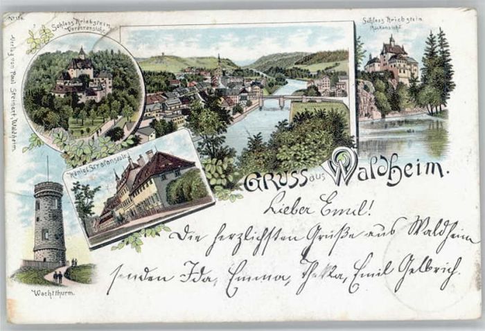 Waldheim Sachsen Schloss Kriebstein Strafanstalt Wachttu