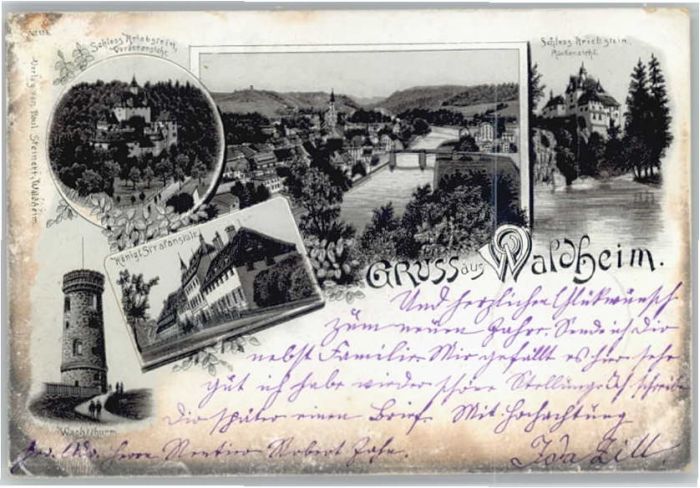 Waldheim Sachsen Schloss Kriebstein Strafanstalt Wachttu