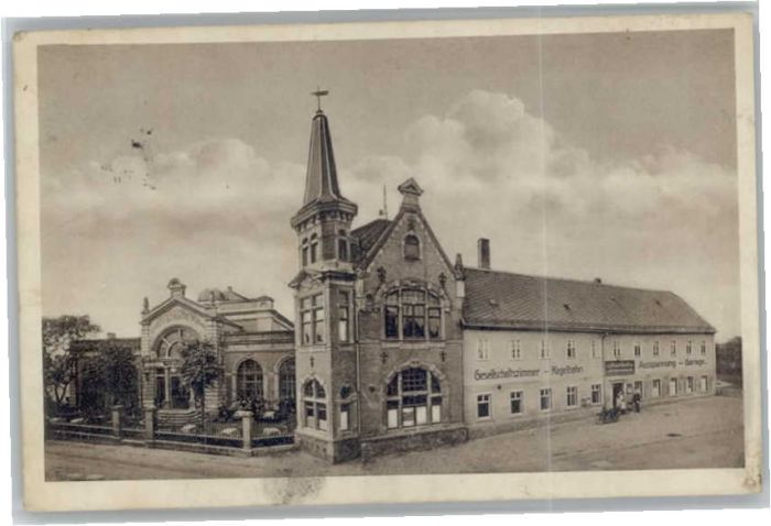 Waldheim Sachsen Gasthof Waldheim-Richzenhain Kegelbahn