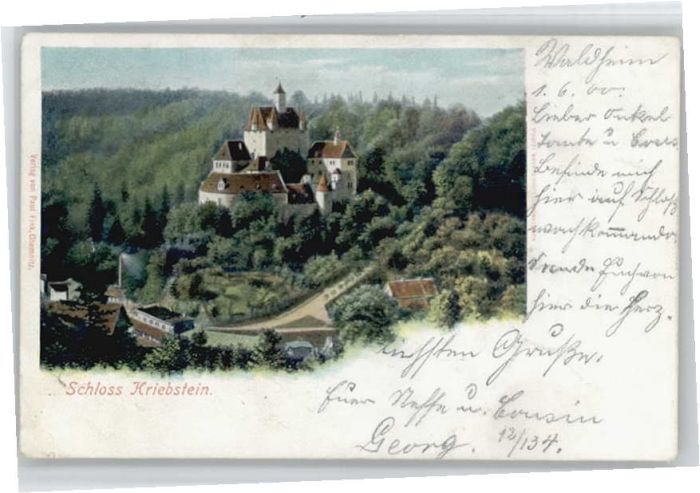 Waldheim Sachsen Schloss Kriebstein