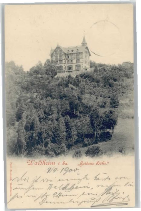 Waldheim Sachsen Goldene Höhe