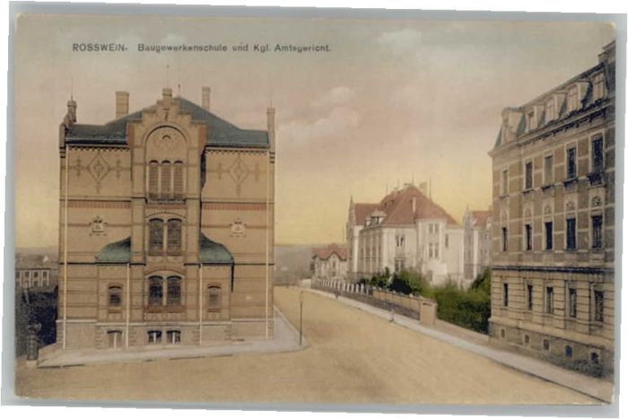 Rosswein Schule Amtsgericht
