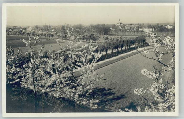 Ostrau Sachsen Festpostkarte Jahna